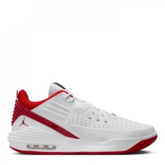 Air Jordan Max Aura 5 Men's Basketball Shoes Wht/Red/Blk