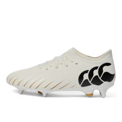Canterbury Speed Falcon Team Adults Soft Ground Rugby Boots White