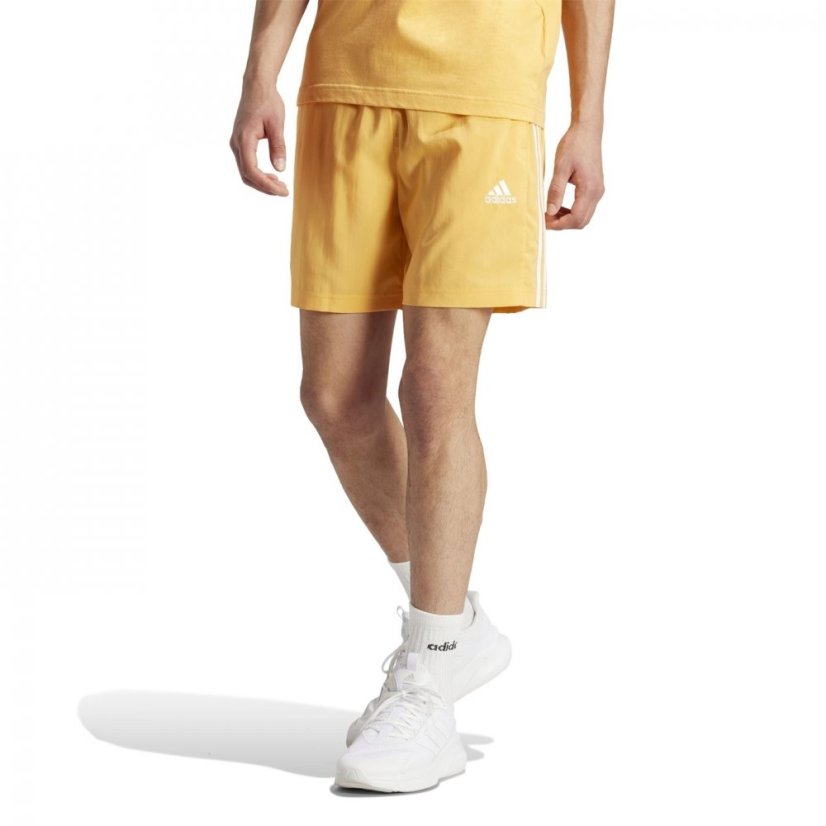 adidas 3-Stripes pánske šortky Hazy Orange - Veľkosť: M