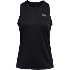 Under Armour Women's Tech Solid Tank Vest Black/White