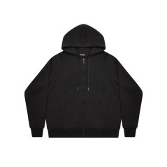 No Fear Mens Varsity Zip Up Hoodie Black