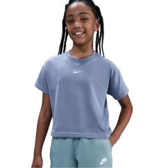 Nike Sportswear Big Kids' (Girls') T-Shirt Indigo