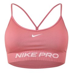 Nike Women's Medium Impact Non Wired Sports Bra Peony