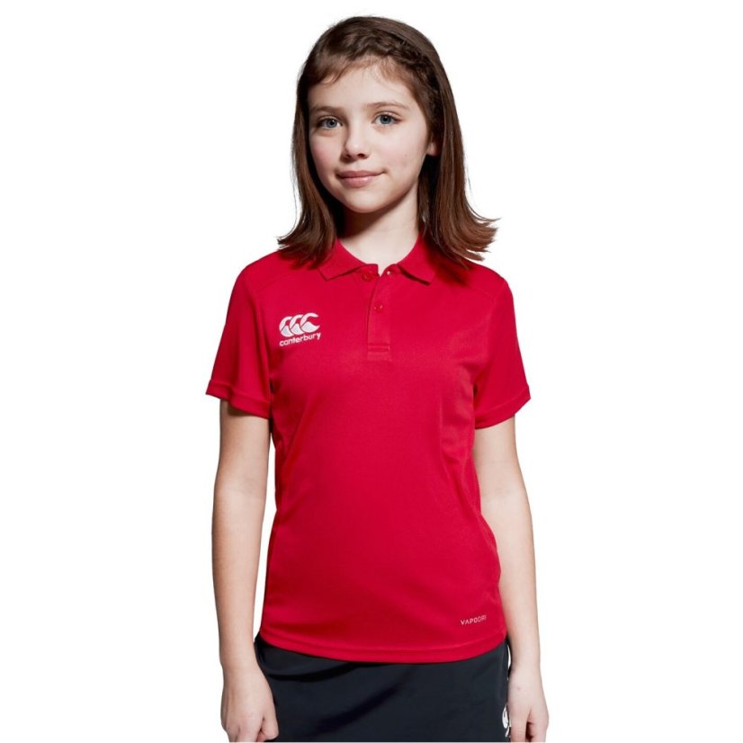 Canterbury Club Dry Short-Sleeve Performance T-Shirt Red