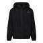 Under Armour Kids' Windbreaker Water-Repellent Windproof Hooded Long Sleeve Rain Anorak Black/Black