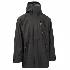 Reebok Dmx Hard Shell Mid-Length Jacket Waterproof Mens Black