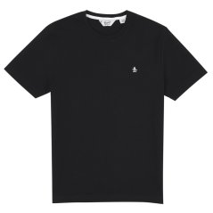 Original Penguin Pin Point Embroidered T-Shirt Black