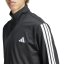 adidas Basic 3 - Stripes Tricot Tracksuit Black