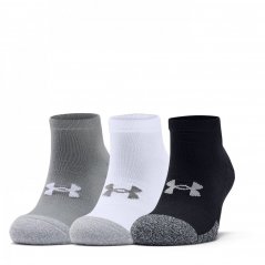 Under Armour Low Cut Socks 3 Pack Grey