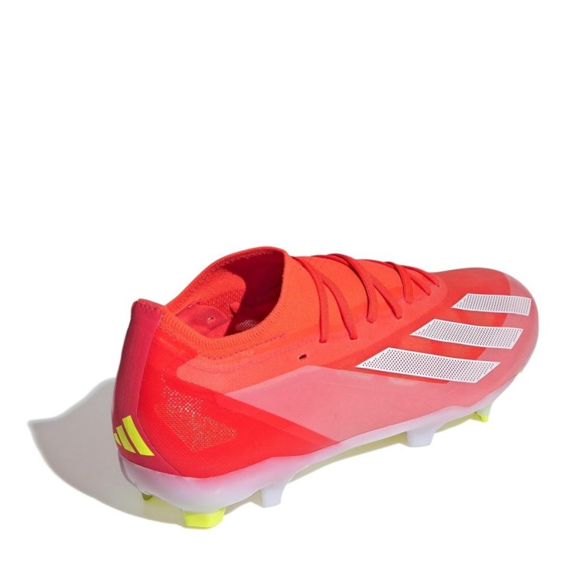 adidas X Crazyfast Pro Fg Firm Ground Football Boots Boys Solar Red/Ftwr