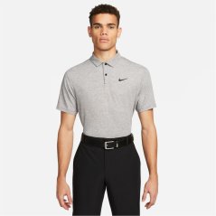 Nike Dri-FIT Tour Men's Heathered Golf Polo Black/Black