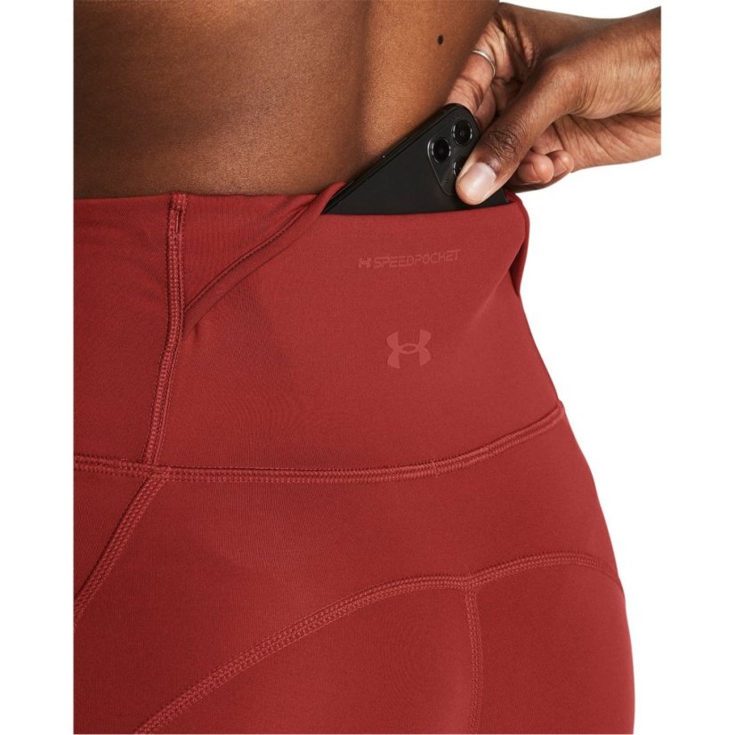 Under Armour Women's Launch Elite Ankle Tights Orange
