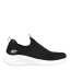 Skechers Stretch Fit Slip On W Air-Cooled M Trainers Womens Black/White Trm