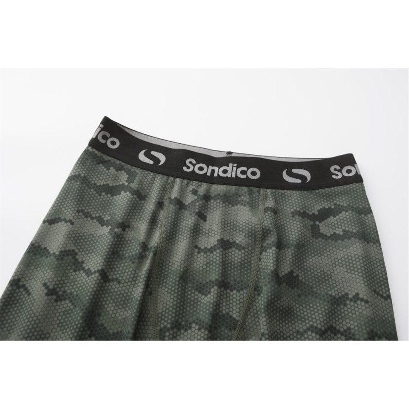 Sondico Core Baselayer Tights Juniors Camo Print