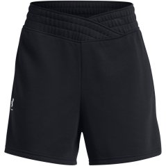 Under Armour Women's Fleece Jogger Shorts Black