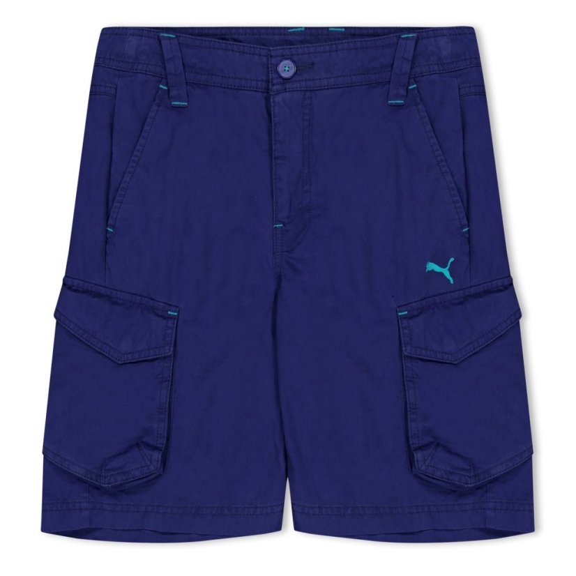 Puma (8) Beach Walkshorts Juniors Blue