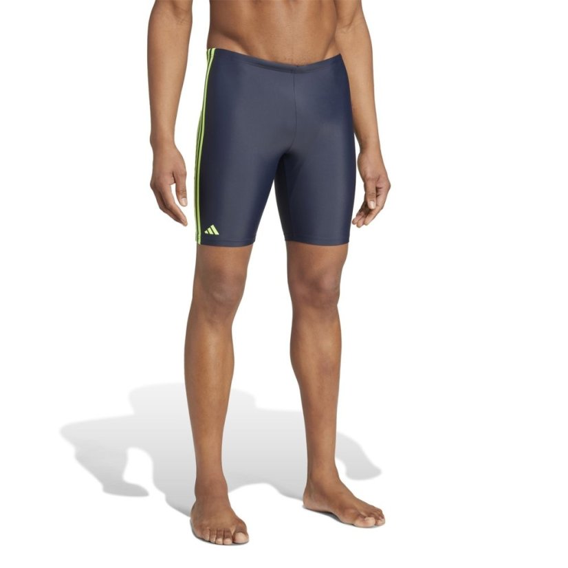 adidas Primeblue 3-Stripes Swim Jammer Mens LegInk/Luclem