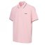 Slazenger Tipped pánske polo tričko Pink