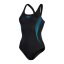 Speedo Placement Muscleback Blck/Blue/Aqr