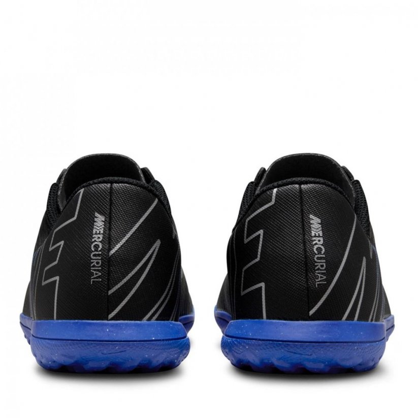 Nike Mercurial Vapour 15 Club Astro Turf Football Boots Juniors Black/Chrome