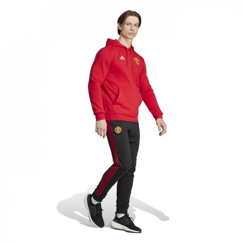 adidas MUFC DNA Hoodie Mufc Red