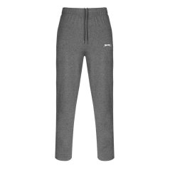 Slazenger Jersey Jogging Bottoms Mens Charcoal Marl