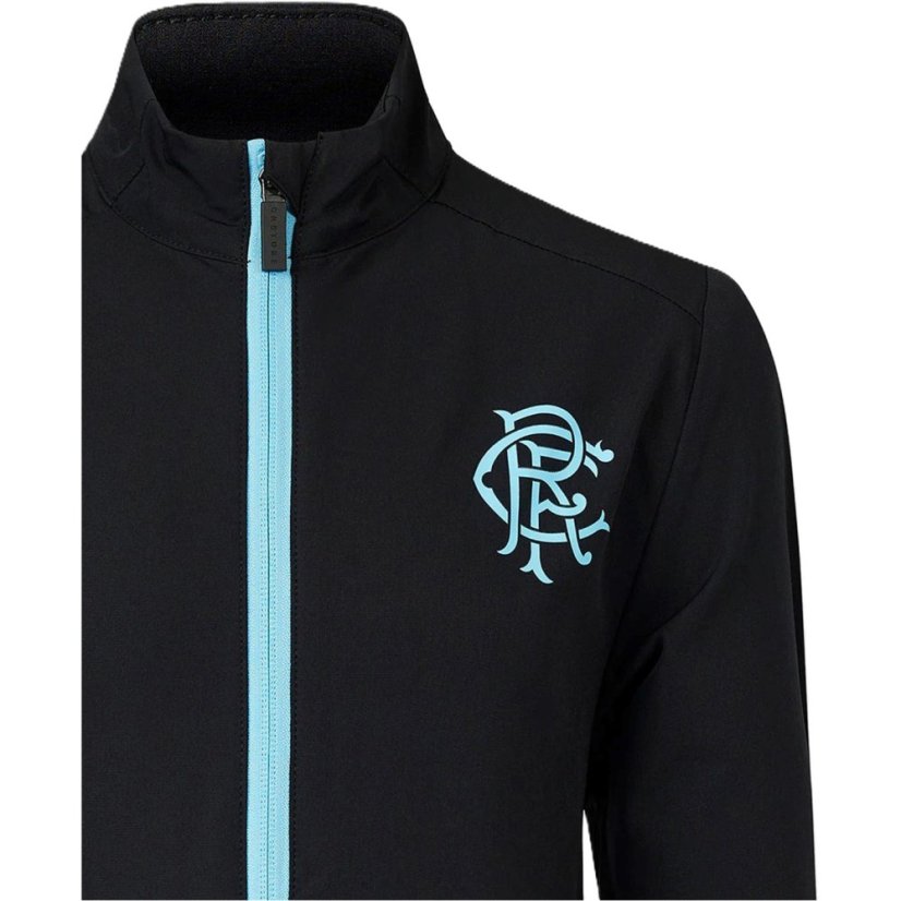 Castore Unisex Kids' Licensed Rain Anorak Jacket Brilliant White