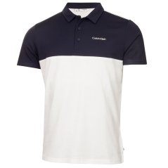Calvin Klein Golf CK G Jc Block Polo Sn99 Wht-Nvy