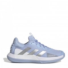 adidas Solematch Control Tennis Shoes Womens Blue/White