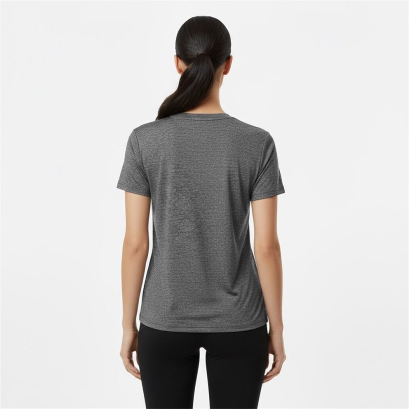 USA Pro Tech C Tee Womens Charcoal