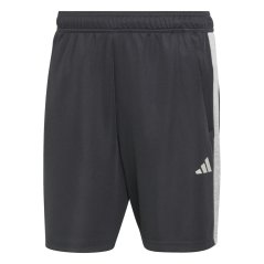 adidas 3-Stripes 9-Inch pánské šortky Black/Grey