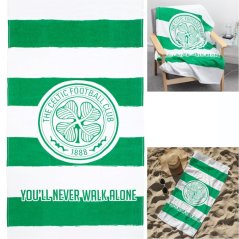 Team Football Officially Licensed Beach Towel 70 x 140 cm Celtic FC