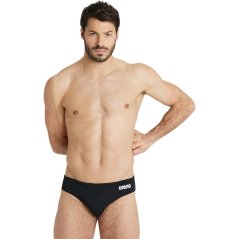 Arena Swim Brief Solid Black White