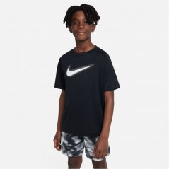 Nike Multi Big Kids' (Boys') Dri-FIT Graphic Training Top Black