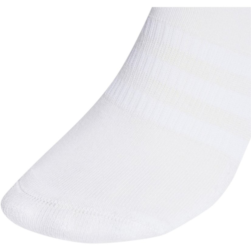adidas 3 Pack Ankle Socks Unisex Juniors White