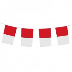 Official Bunting Red/White