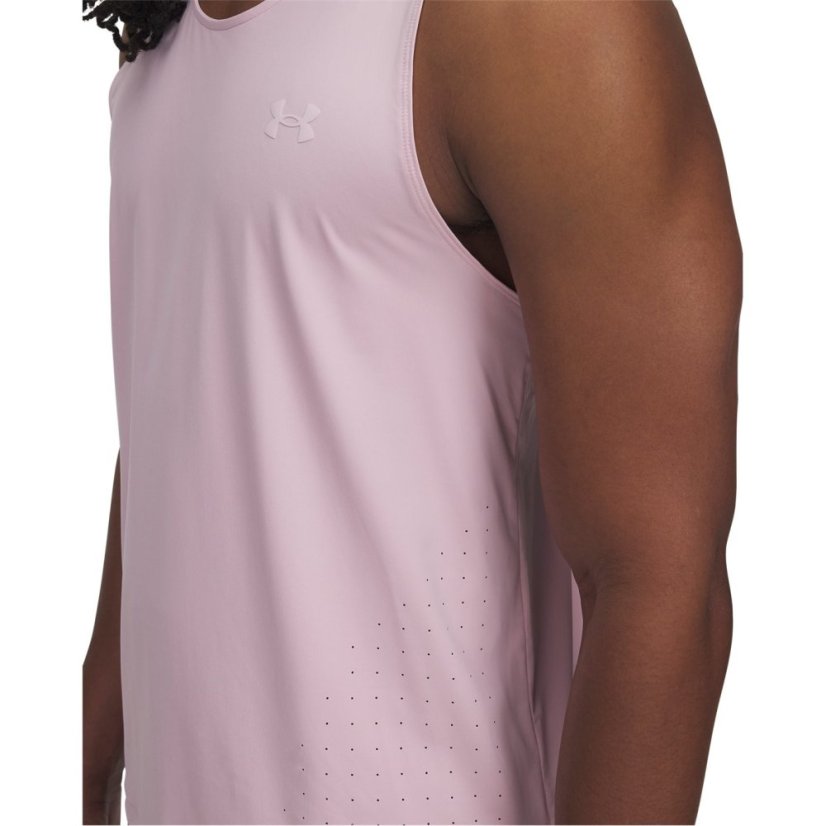Under Armour Men's Launch Performance Running Vest Pink
