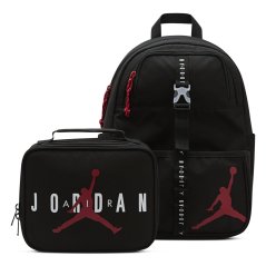 Air Jordan Lunch Backpacks Black