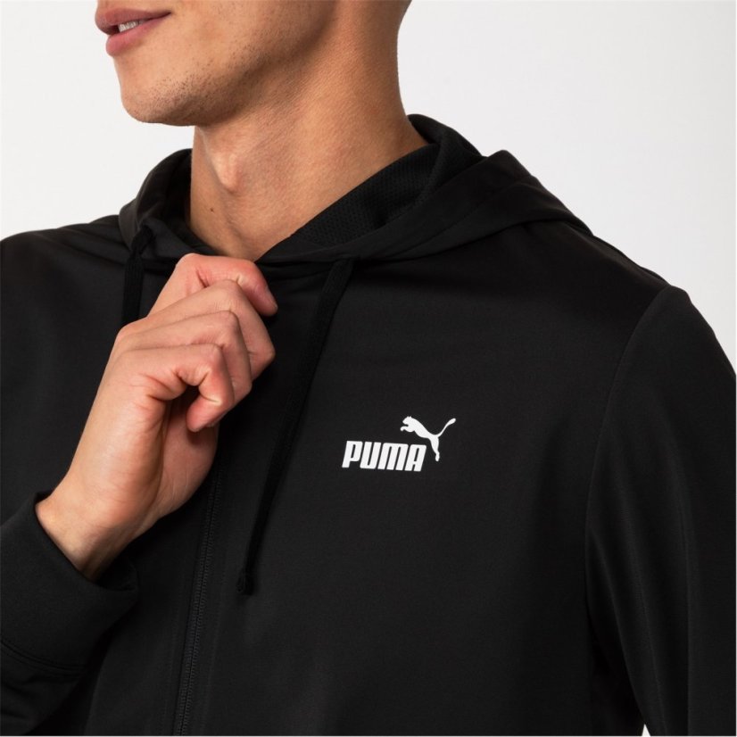 Puma Men's Poly Tracksuit Black
