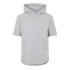 Criminal Damage Men's Baller Hood Pull Over Hoodie Grey