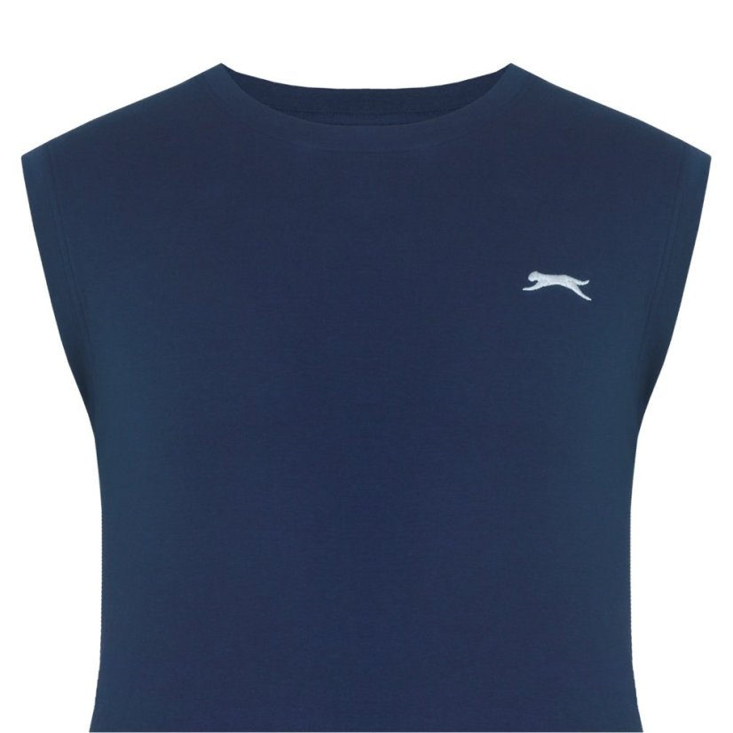 Slazenger Mens Vest Navy