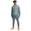 Under Armour Men's Chal Performance Tracksuit Bottom Grey/Orange