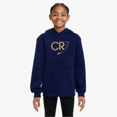 Nike Club Fleece Big Kids' Soccer Hoodie Blue/Gold