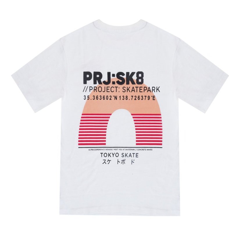 Firetrap Kids' Regular Fit T-Shirt White/Multi