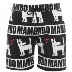 Mambo Sweat Shorts Black velikost M