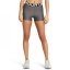 Under Armour heatgear® Authentic medium support shorts Womens. CharLgtHthr/Blk
