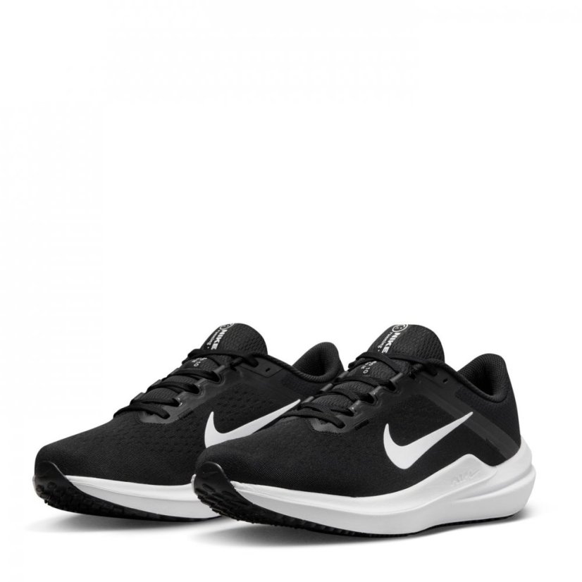 Nike Air Winflo 10 Men's Road Running Shoes Black/White