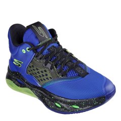 Skechers Float Basketball Trainers Mens Blue/Black