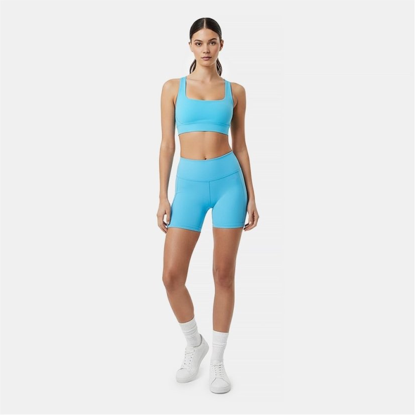 USA Pro 3 Inch Shorts Ladies Aqua