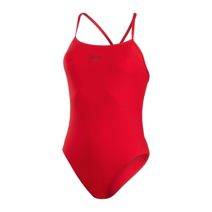 Speedo Eco Endurance+ One Piece Swimsuit Womens Red